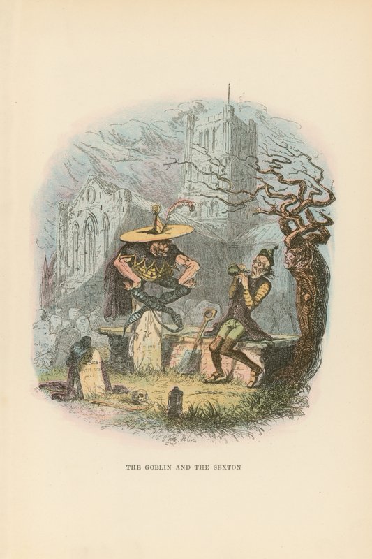 Ilustrace pro Pickwick Papers od Hablot Knight Browne