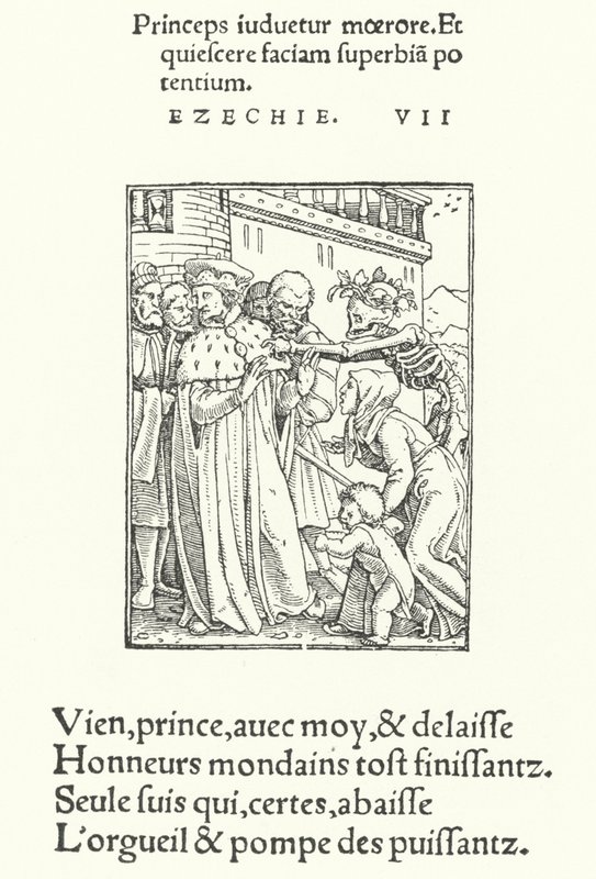 Princ kurfiřt (rytina) od Hans (after) Holbein the Younger