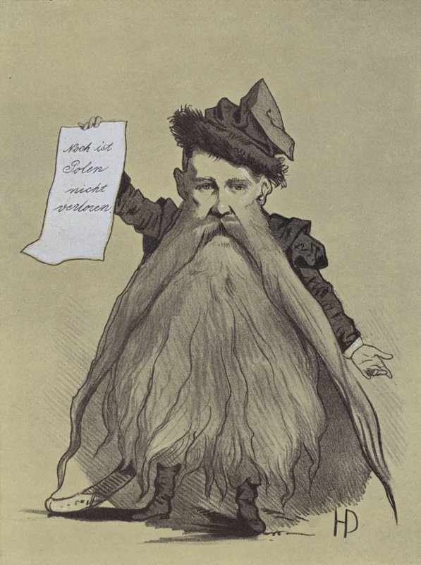 Karikatura polského vlastence Franciszka Smolky od Hans Canon