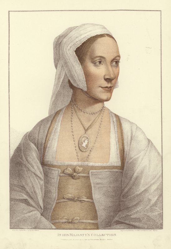 Anonymní žena (akvatinta) od Hans Holbein der Jüngere