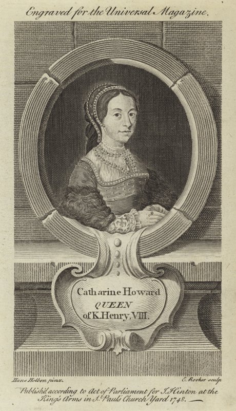 Catharine Howard, královna krále Jindřicha VIII od Hans Holbein der Jüngere