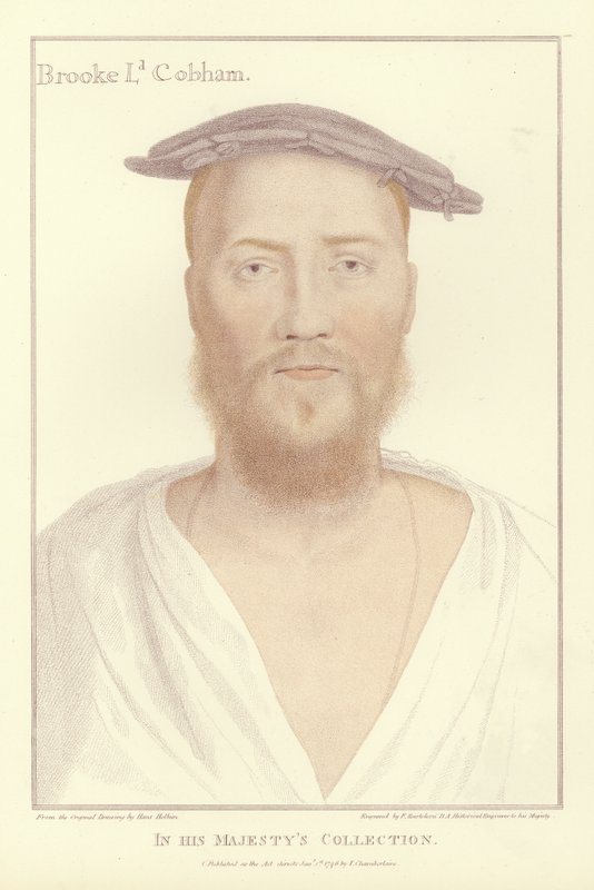 George Brooke, Lord Cobham (akvatinta) od Hans Holbein der Jüngere