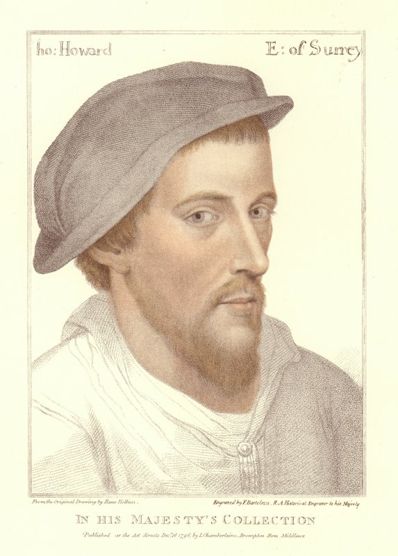 Henry Howard, hrabě ze Surrey (akvatinta) od Hans Holbein der Jüngere