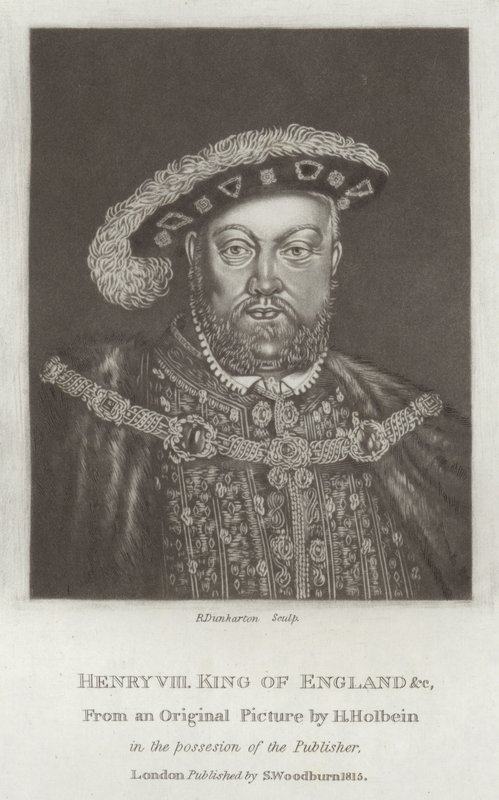 Jindřich VIII král Anglie od Hans Holbein der Jüngere
