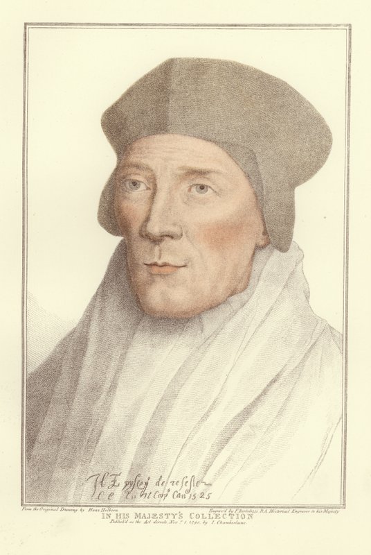 John Fisher, biskup z Rochesteru (akvatinta) od Hans Holbein der Jüngere