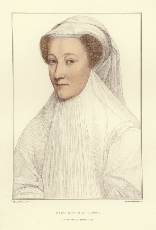 Marie, skotská královna (akvatinta) od Hans Holbein der Jüngere