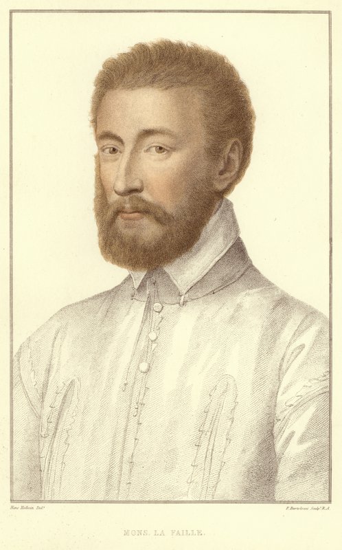 Monsieur La Faille (akvatinta) od Hans Holbein der Jüngere