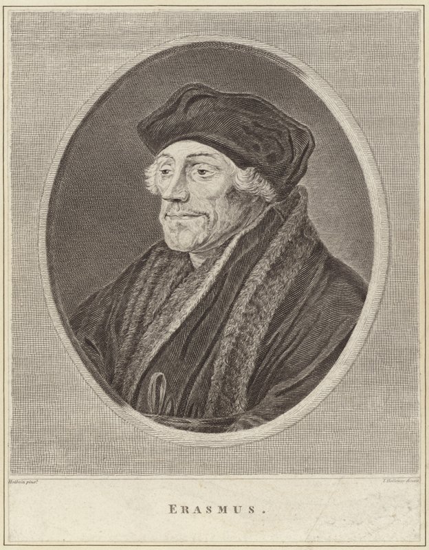 Portrét Desideria Erasma od Hans Holbein der Jüngere