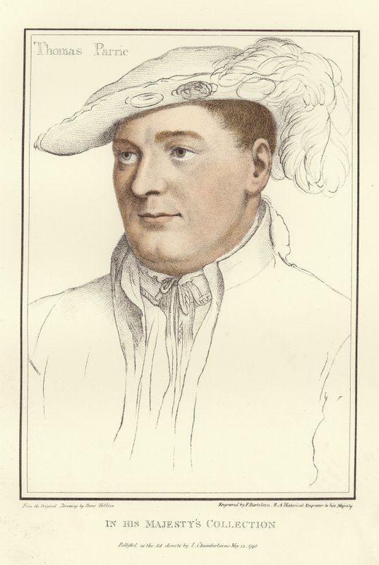 Sir Thomas Parry (akvatinta) od Hans Holbein der Jüngere