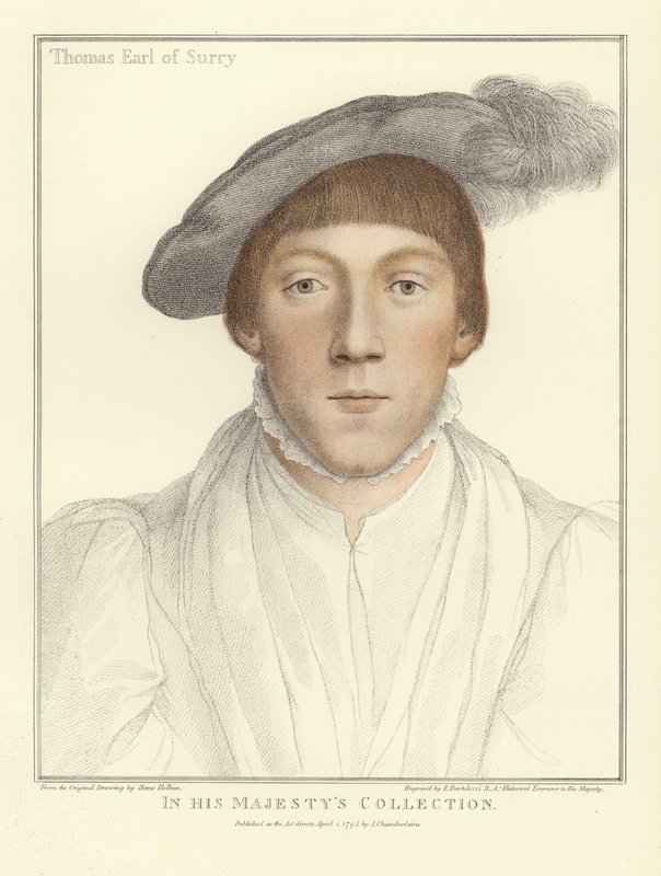 Thomas Howard, vévoda z Norfolku (akvatinta) od Hans Holbein der Jüngere
