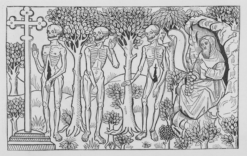 Holbeinův tanec smrti od Hans Holbein der Jüngere