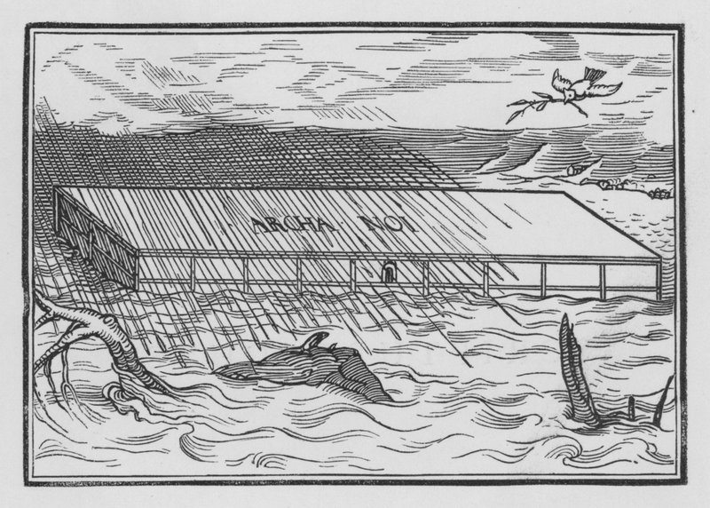 Potopa, Genesis VII, 23 od Hans after Holbein the Younger