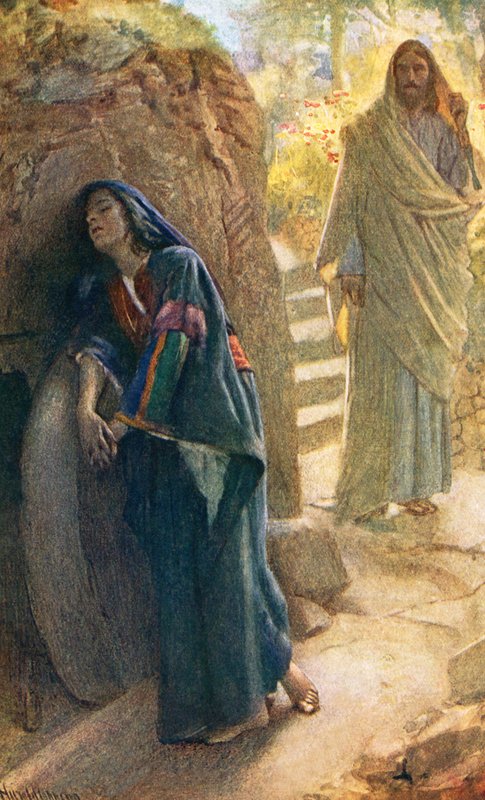 Máří Magdaléna od Harold Copping