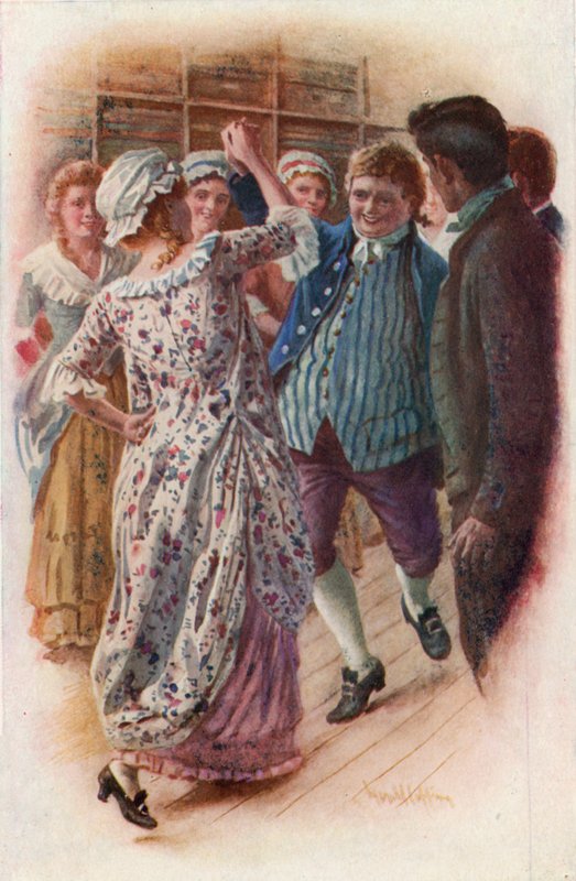 Ilustrace pro Vánoční koledu od Charlese Dickense od Harold Copping