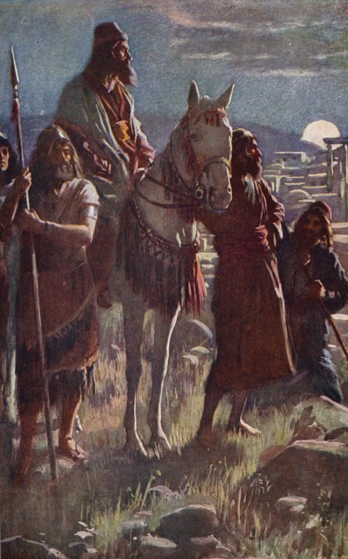 Starý zákon: (barevná litografie) od Harold Copping