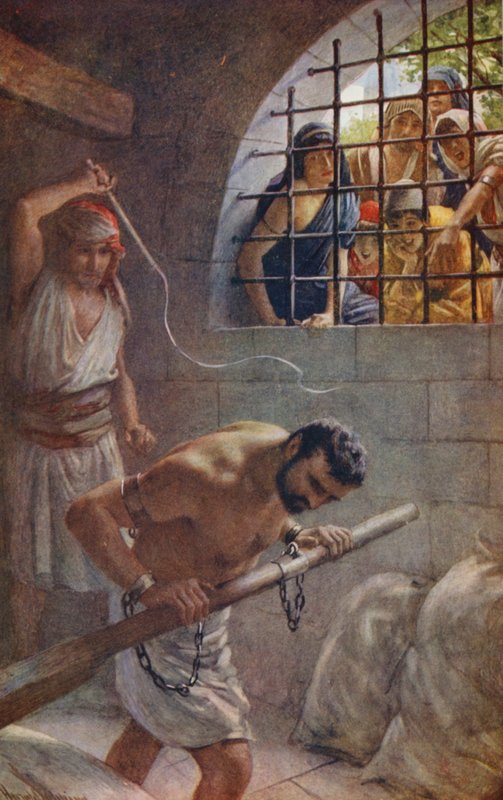 Starý zákon: (barevná litografie) od Harold Copping