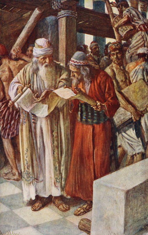 Starý zákon: (barevná litografie) od Harold Copping