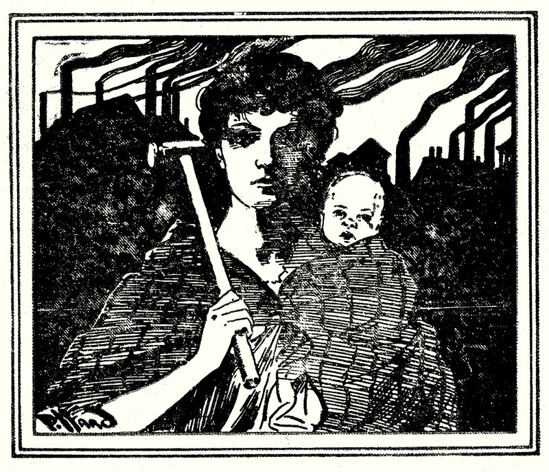 Obálka obrázku The White Slaves of England (černobílá fotografie) od Harold Hume Piffard