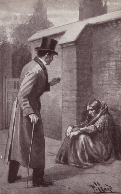 Ilustrace pro The Mystery Of Edwin Drood od Charlese Dickense (litho) od Harold Hume Piffard