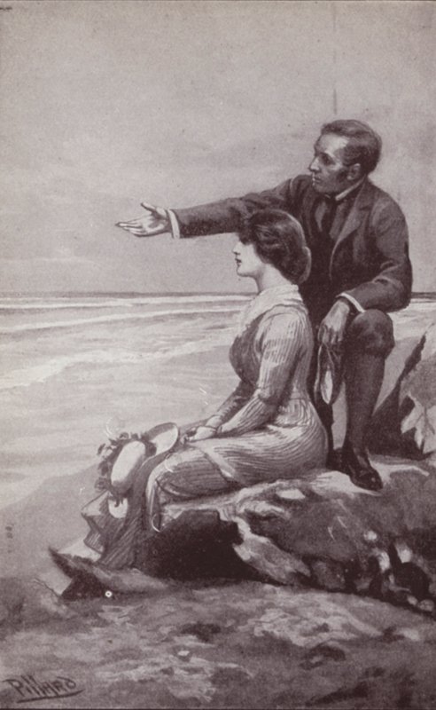 Ilustrace pro The Mystery Of Edwin Drood od Charlese Dickense (litho) od Harold Hume Piffard