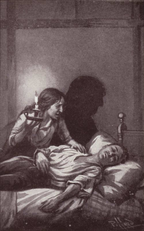Ilustrace pro The Mystery Of Edwin Drood od Charlese Dickense (litho) od Harold Hume Piffard