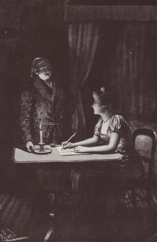 Ilustrace pro Vanity Fair od Williama Makepeace Thackeraye (litho) od Harold Hume Piffard