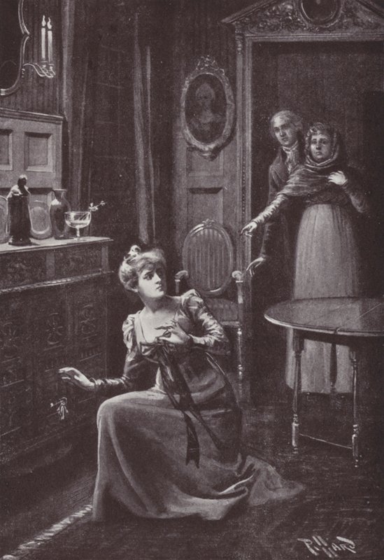 Ilustrace pro Vanity Fair od William Makepeace Thackeray (litho) od Harold Hume Piffard