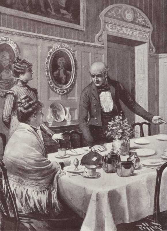 Ilustrace pro Vanity Fair od Williama Makepeace Thackeraye (litho) od Harold Hume Piffard