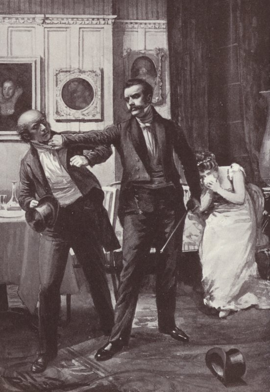 Ilustrace pro Vanity Fair od Williama Makepeace Thackeraye (litho) od Harold Hume Piffard