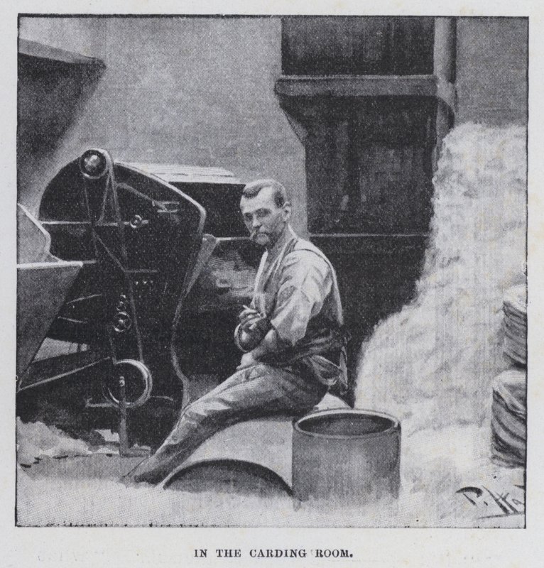 V myčce (černobílá fotografie) od Harold Hume Piffard