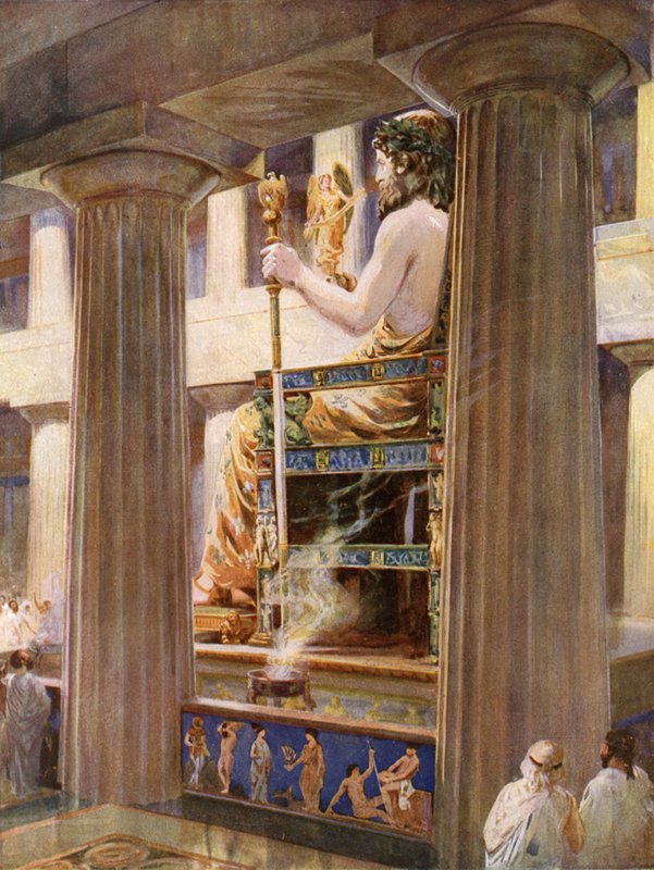 Zeus z Pheidias, nejvznešenější ztělesnění božství v umění od Harold Oakley