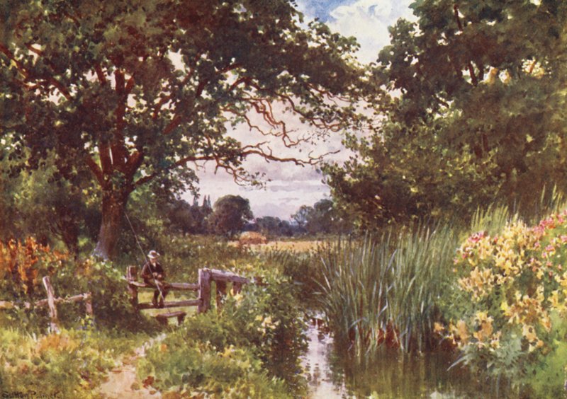 Poblíž Chobhamu (barevná litografie) od Harold Sutton Palmer
