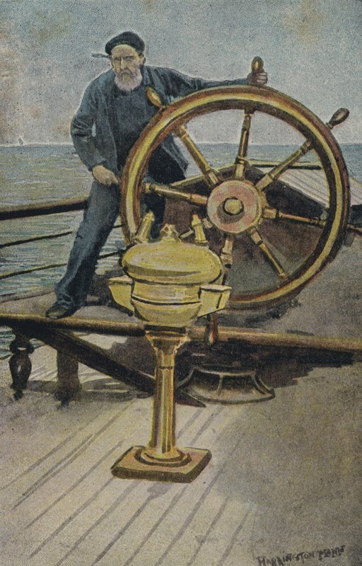 John Maynard, kormidelník na jezeře Erie v básních od Horatio Alger Jr a Theodor Fontane od Harrington Mann