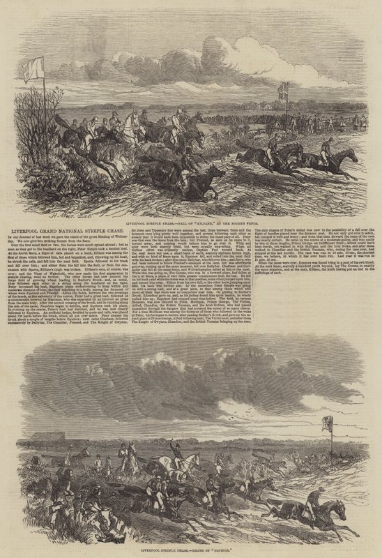 Liverpool Grand National Steeplechase od Harrison William Weir