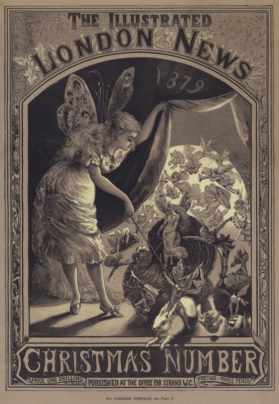 Vánoční číslo The Illustrated London News od Harry Furniss