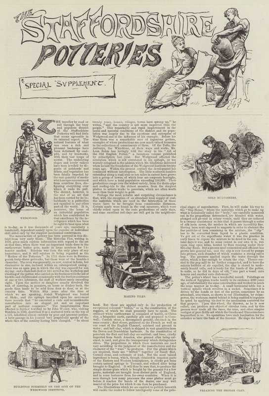 Stafordšírská keramika od Harry Furniss