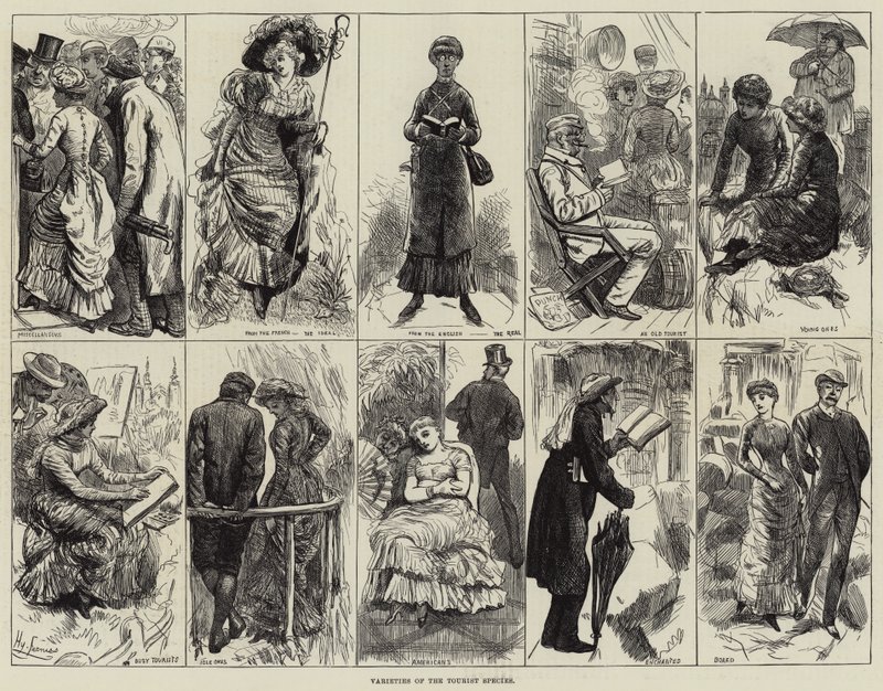 Odrůdy turistických druhů od Harry Furniss
