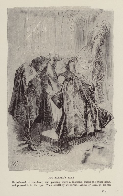 Vánoční knihy Charlese Dickense: (litografie) od Harry (after) Furniss
