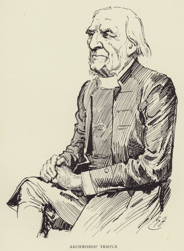 Arcibiskupský chrám od Harry Furniss