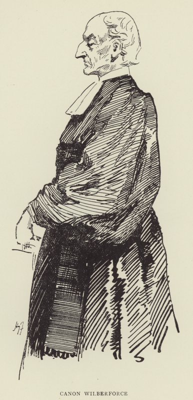 Canon Wilberforce od Harry Furniss