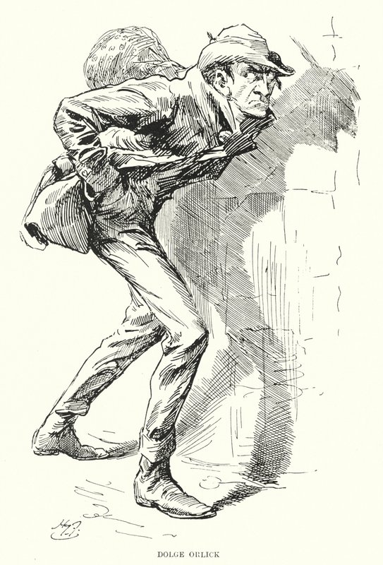 Ilustrace pro Velká očekávání od Charlese Dickense (litho) od Harry Furniss