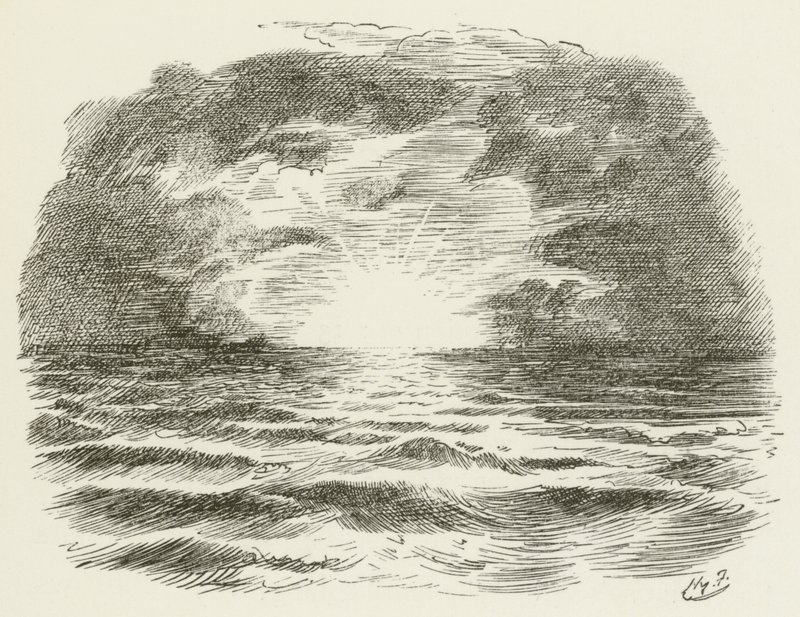 Ilustrace k filmu Sylvie a Bruno od Lewise Carrolla od Harry Furniss