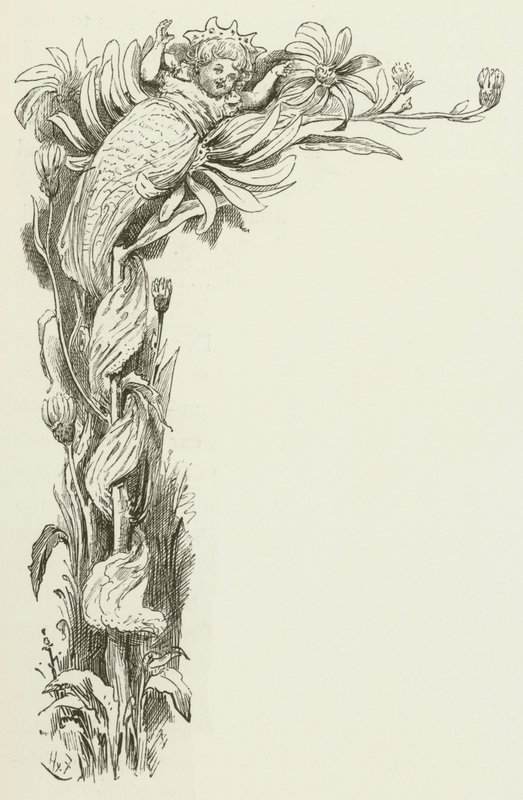 Ilustrace pro Sylvie a Bruna od Lewise Carrolla od Harry Furniss