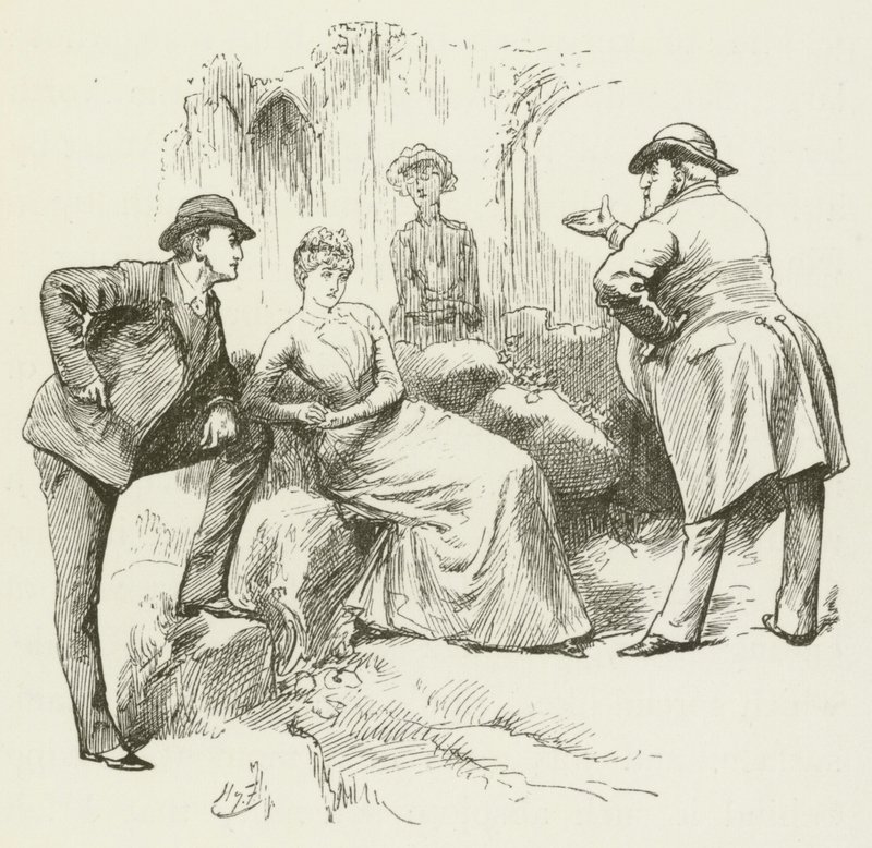 Ilustrace pro Sylvie a Bruna od Lewise Carrolla od Harry Furniss