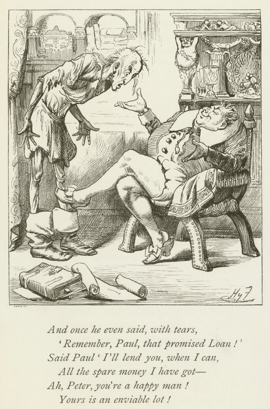 Ilustrace k filmu Sylvie a Bruno od Lewise Carrolla od Harry Furniss
