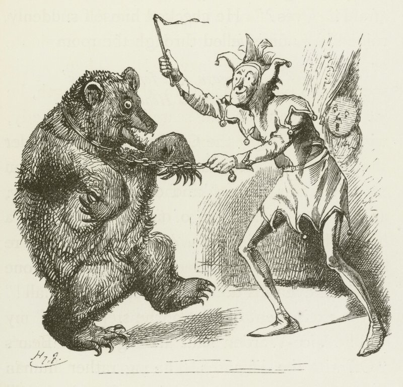 Ilustrace pro Sylvie a Bruna od Lewise Carrolla od Harry Furniss