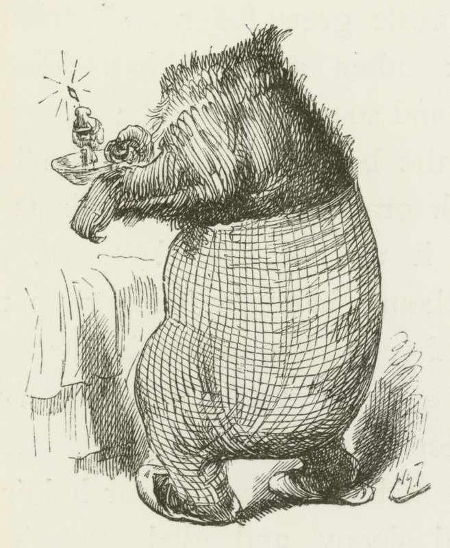 Ilustrace pro Sylvie a Bruna od Lewise Carrolla od Harry Furniss
