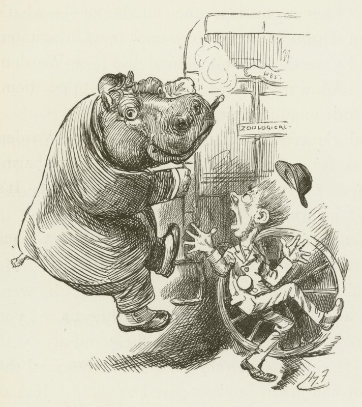 Ilustrace pro Sylvie a Bruna od Lewise Carrolla od Harry Furniss
