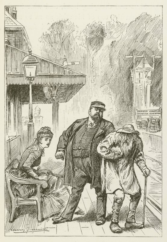 Ilustrace pro Sylvie a Bruna od Lewise Carrolla od Harry Furniss