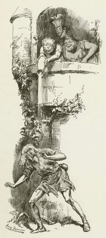 Ilustrace pro Sylvie a Bruna od Lewise Carrolla od Harry Furniss